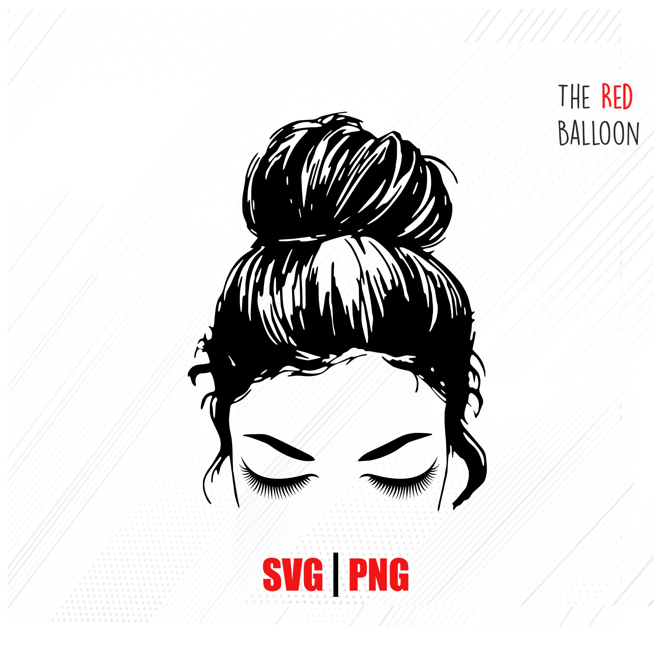 Free Free 195 Messy Bun Camping Life Svg SVG PNG EPS DXF File