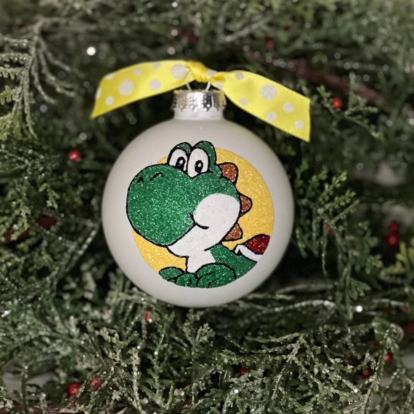 Yoshi Christmas Ornament 