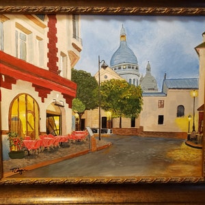 Sacré-Cœur Basilica in the Evening