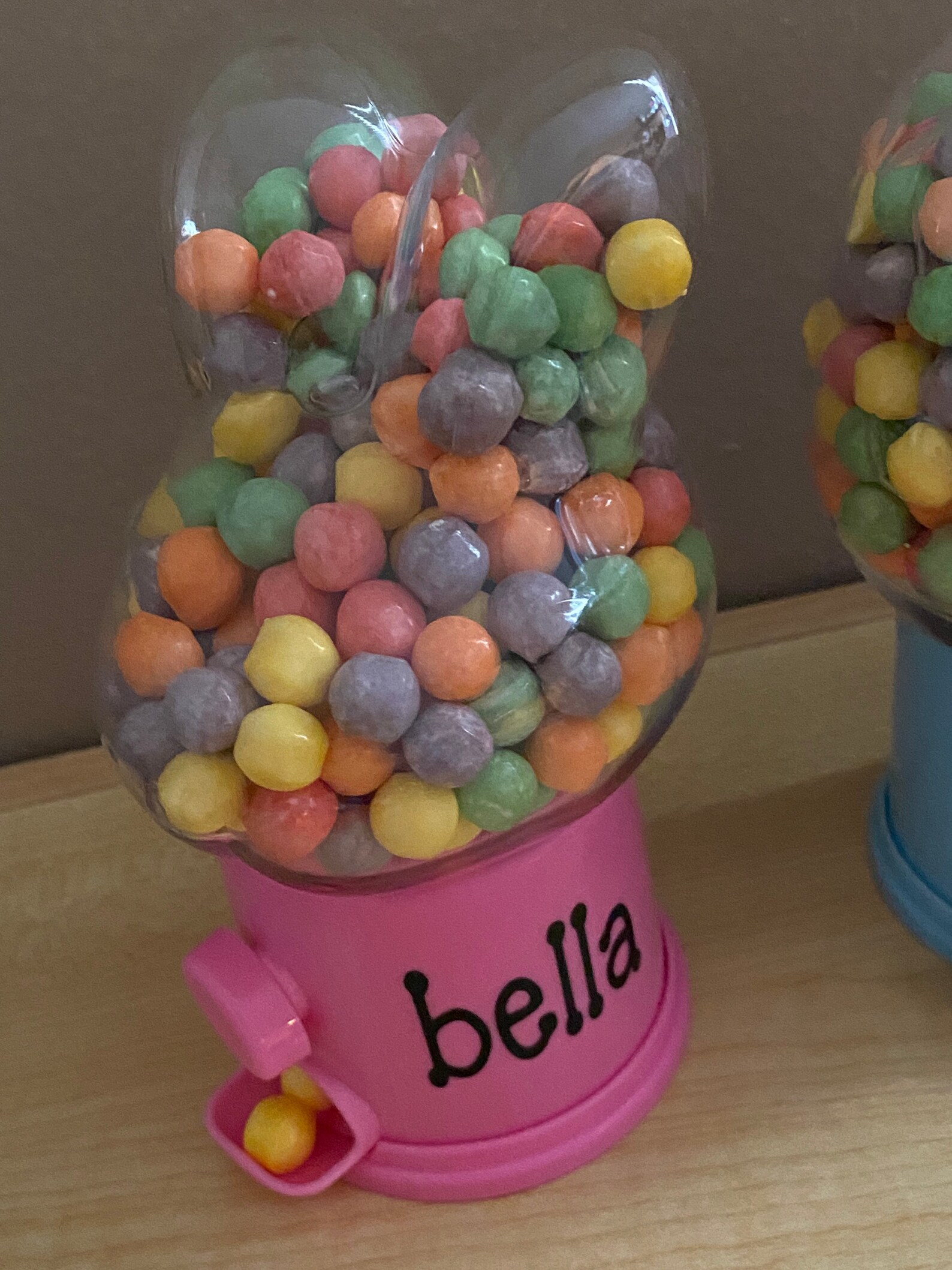 Personalized candy dispenser for Easter present Gift Pink or Etsy