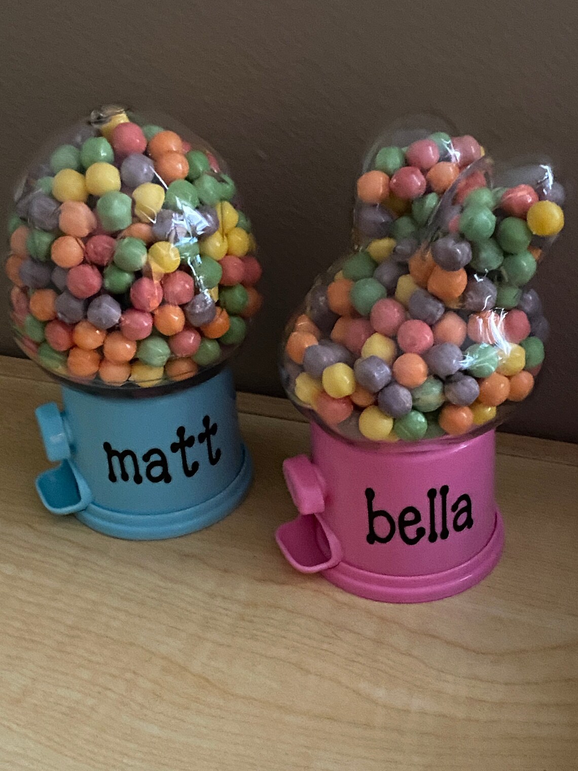 Personalized Candy Dispenser for Easter Present Gift Pink or Etsy
