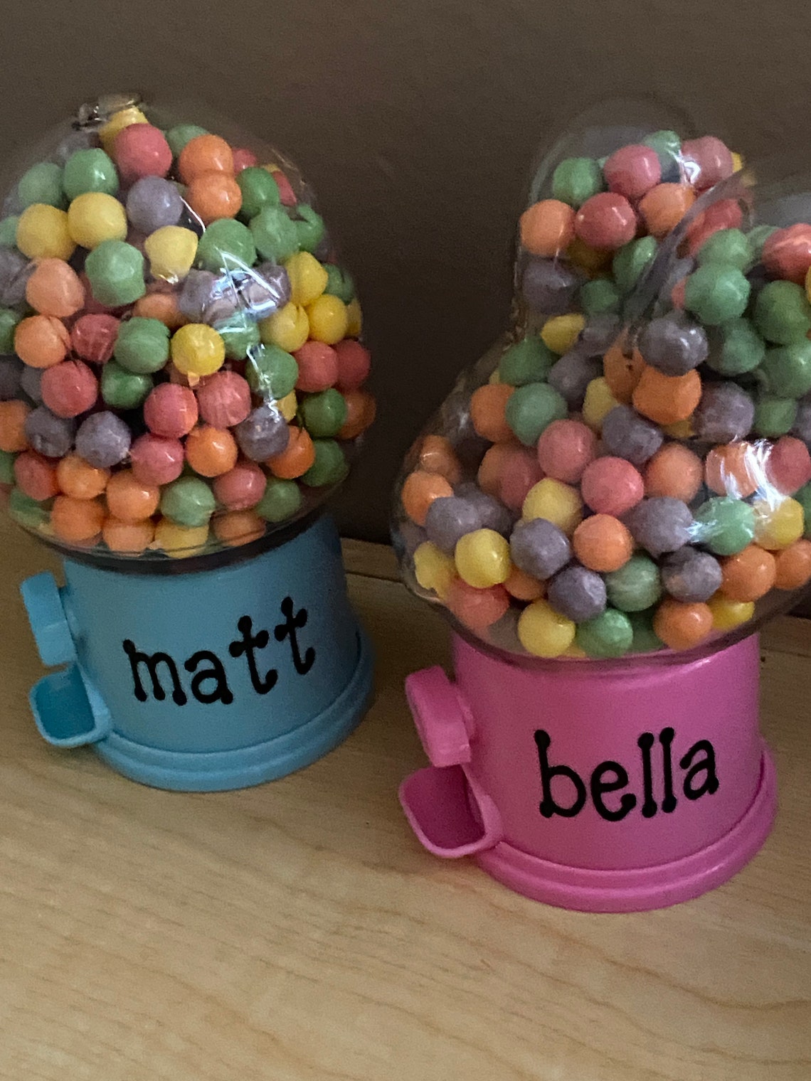 Personalized Candy Dispenser for Easter Present Gift Pink or Etsy