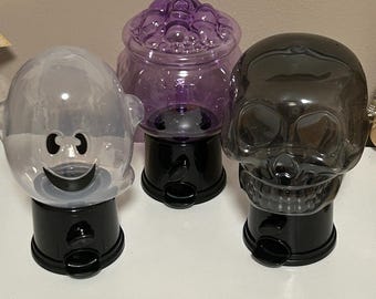 Personalized CANDY DISPENSER Halloween Gift for Kids Viral TIKTOK Ghost Cauldron Pumpkin or Skull Candy Dispenser party favor trick or treat