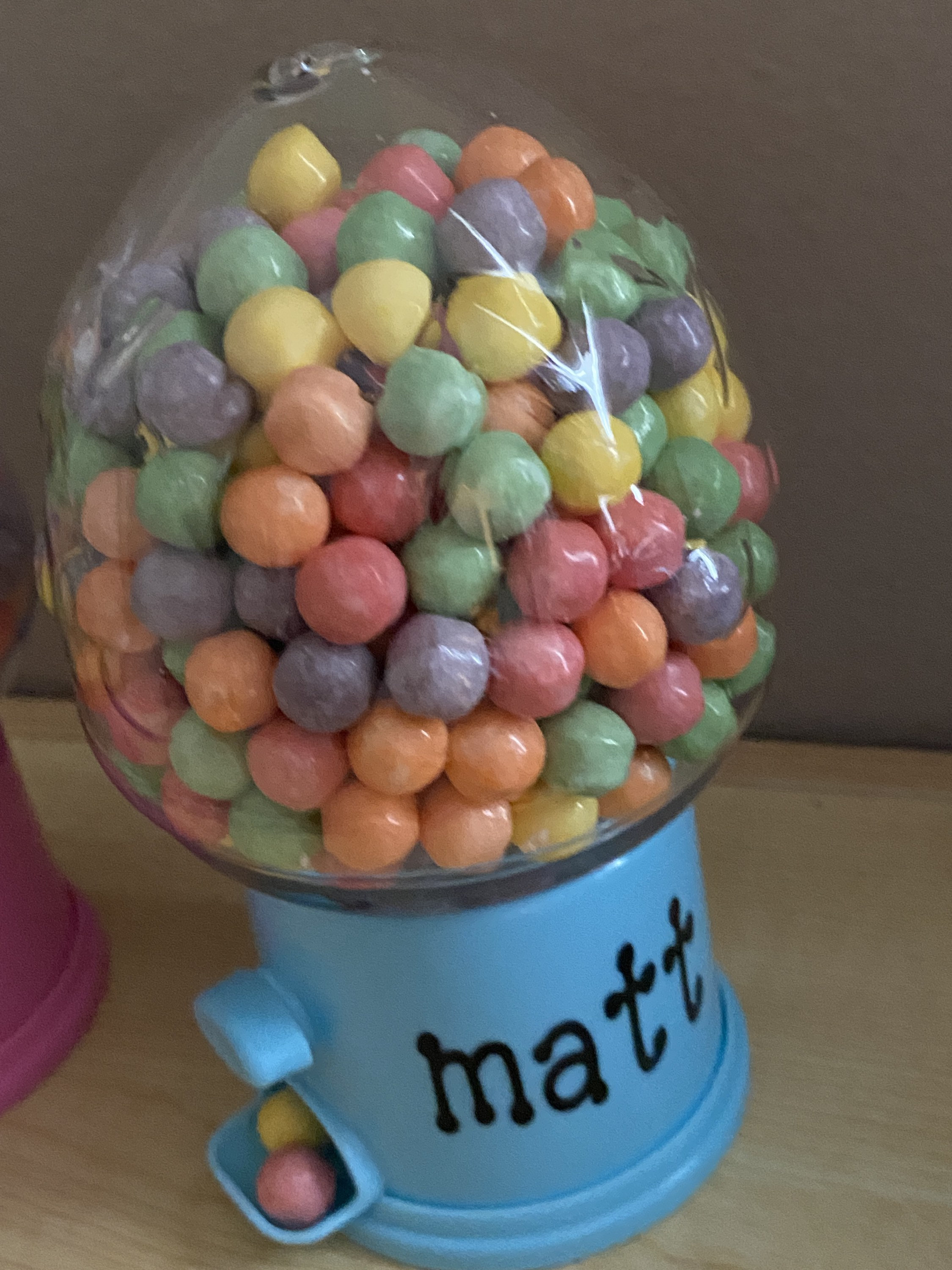 Personalized candy dispenser for Easter present Gift Pink or Etsy