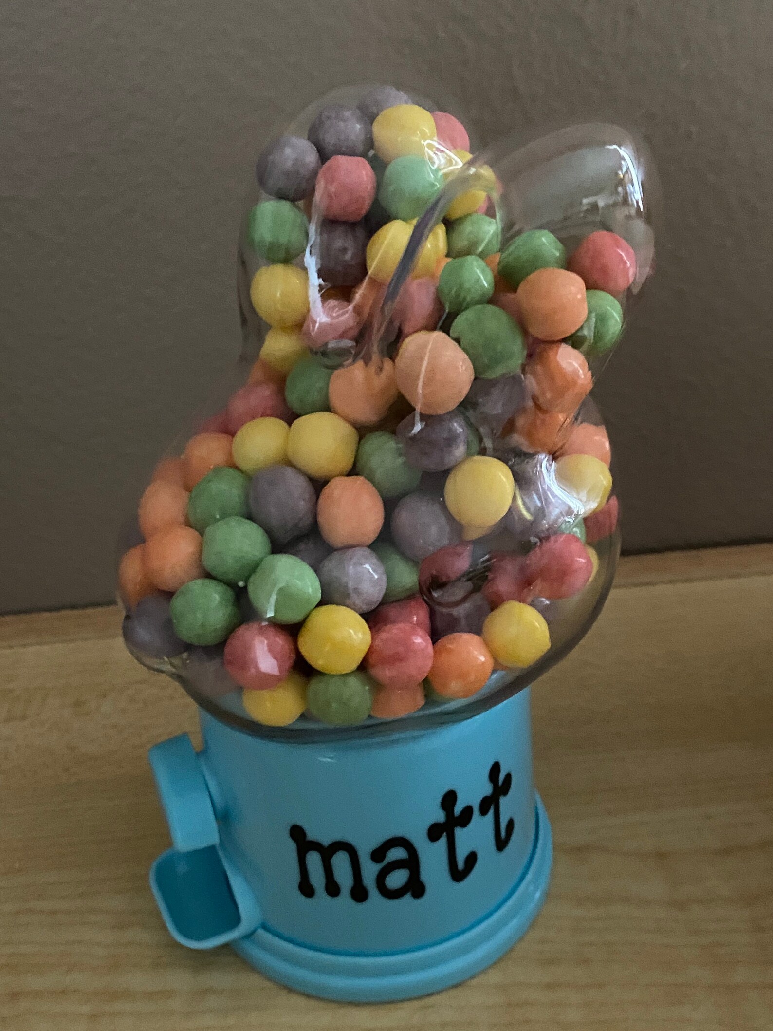 Personalized Candy Dispenser for Easter Present Gift Pink or Etsy