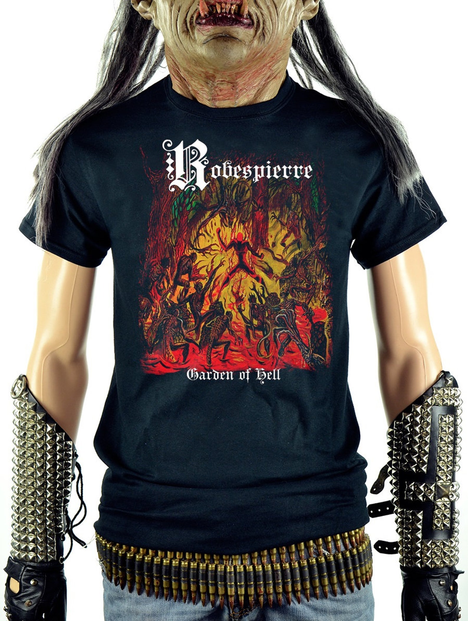 ROBESPIERRE tshirt. heavy metal band Etsy