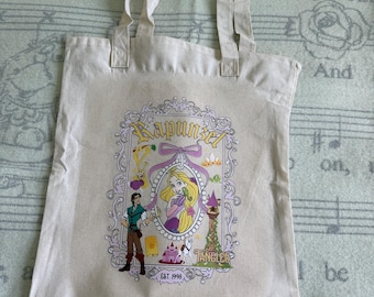 Princess Canvas Tote Bag