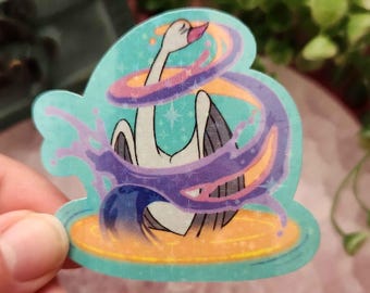 Vinylsticker Zwaanprinses