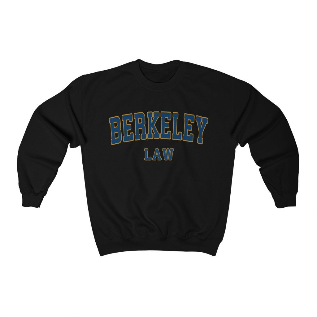 Berkeley Law Sweatshirt Berkeley Law School Vintage University college Style Sweater Varsity Unisex Fleeced Crewneck Student Gift Etsy
