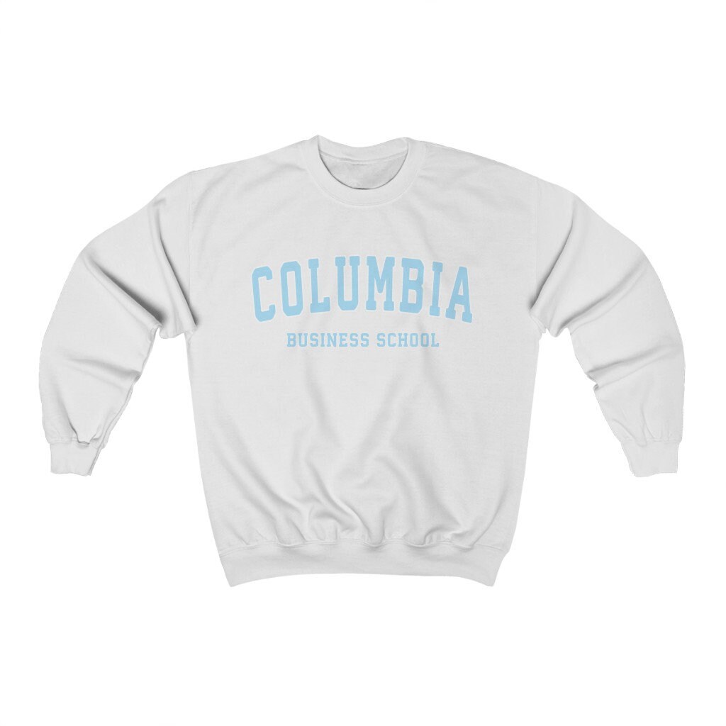 Columbia University Embroidered College Crewneck Sweatshirt - Trends Bedding