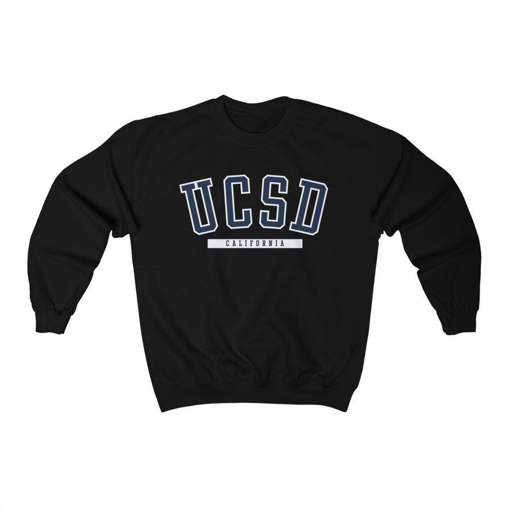 UCSD Sweatshirt | San Diego Vintage University/college Style Sweater |  Varsity Unisex Fleeced Crewneck Student Gift - Etsy