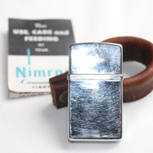 Vintage chic with a shine!  A 1960 something Nimrod lighter(11).
