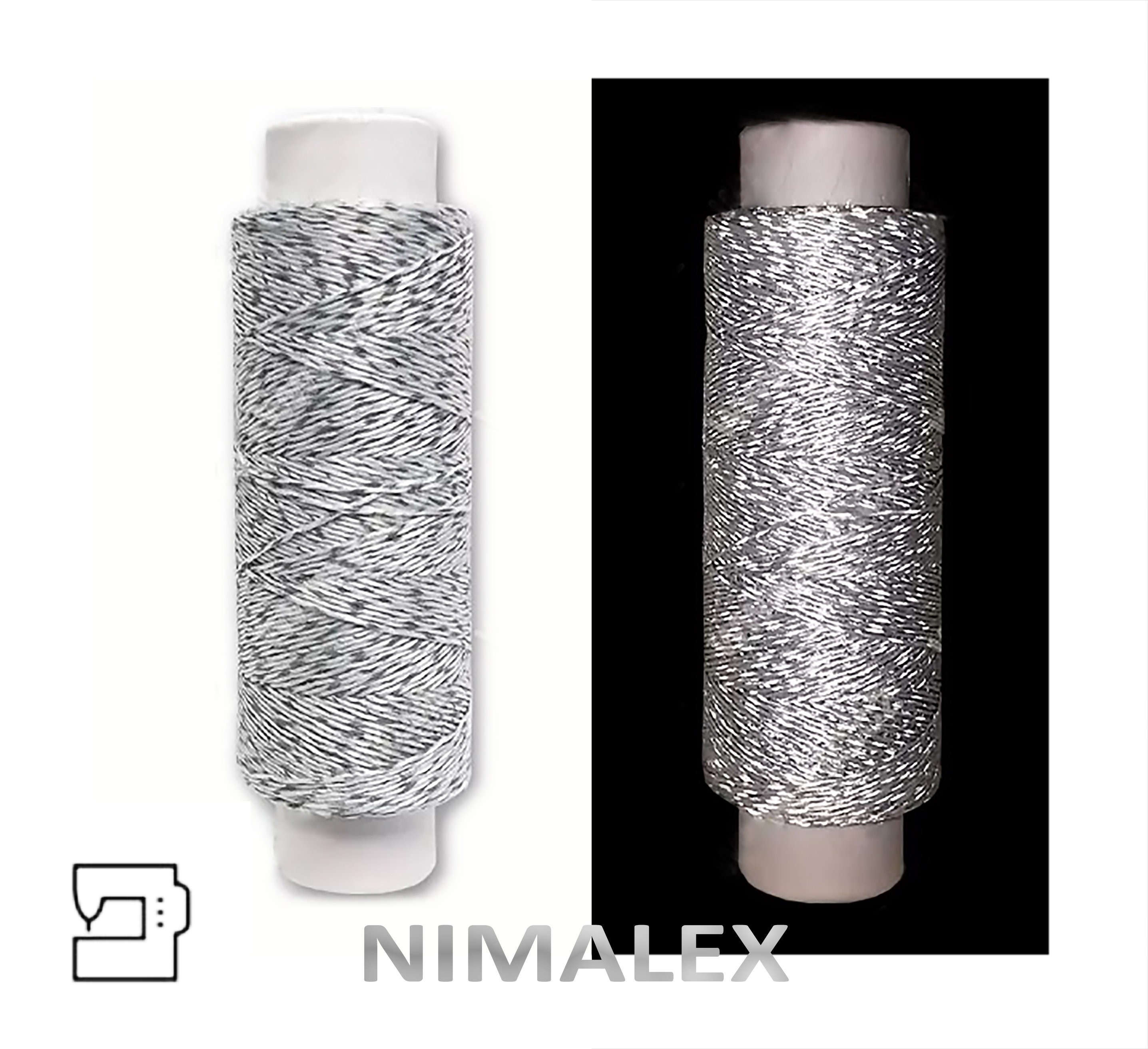 Refective Thread Reflective Top Sewing Thread Reflecta 100 M Long - Etsy