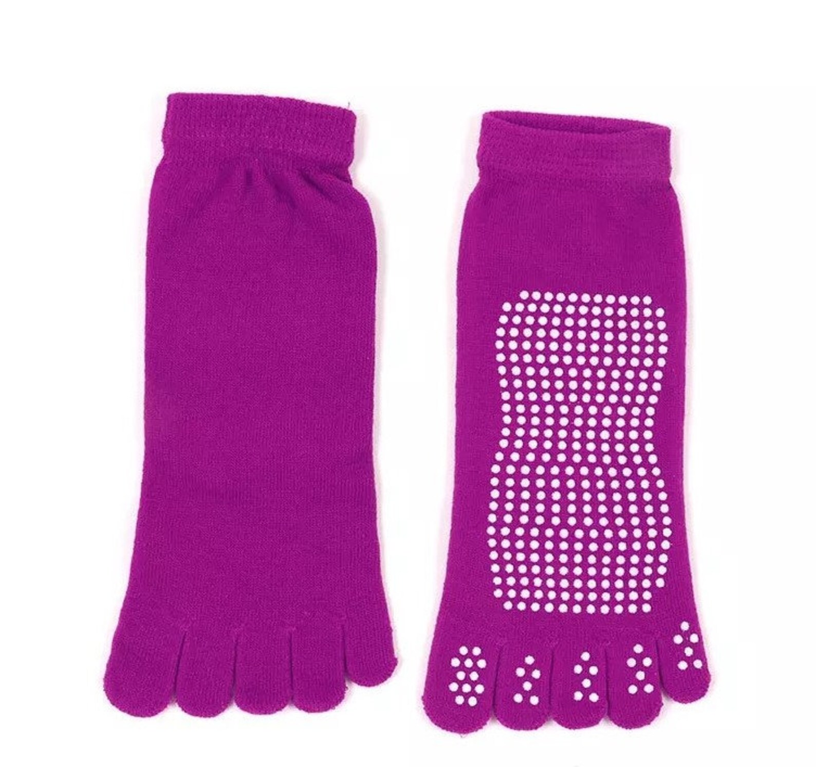 Colorful Nonslip Yoga Socks Etsy