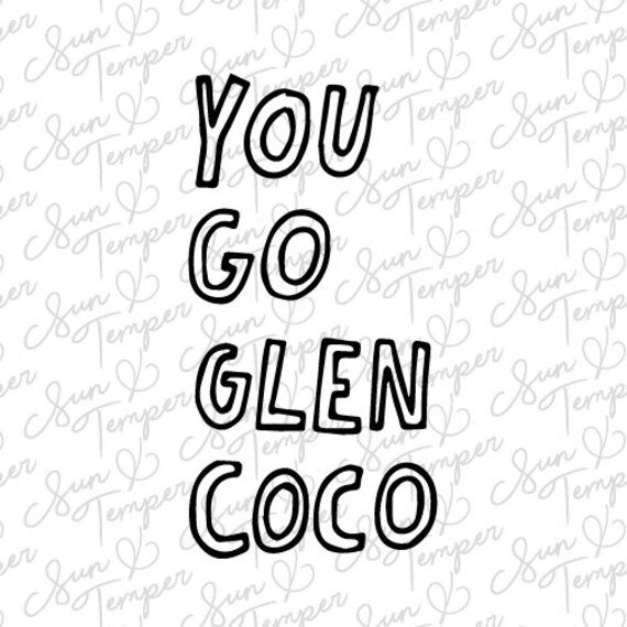 Download Mean Girls Glen Coco Netflix SVG & PNG Cricut Cut | Etsy