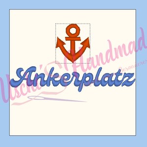 Anchorage, digital embroidery files