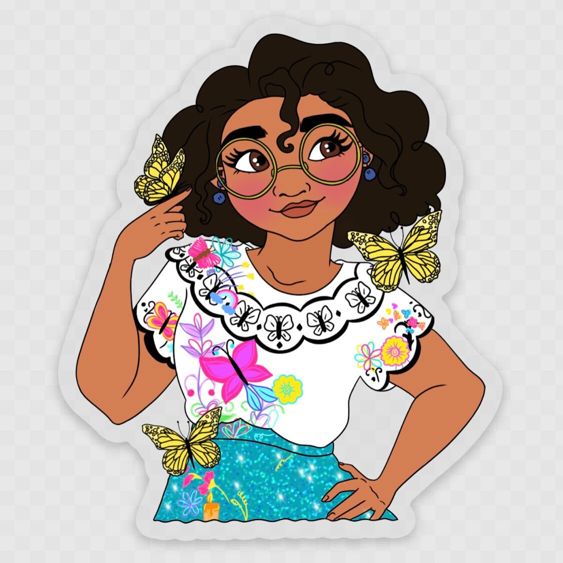Encanto Sticker Mirabel Sticker Encanto Sticker Vinyl Etsy