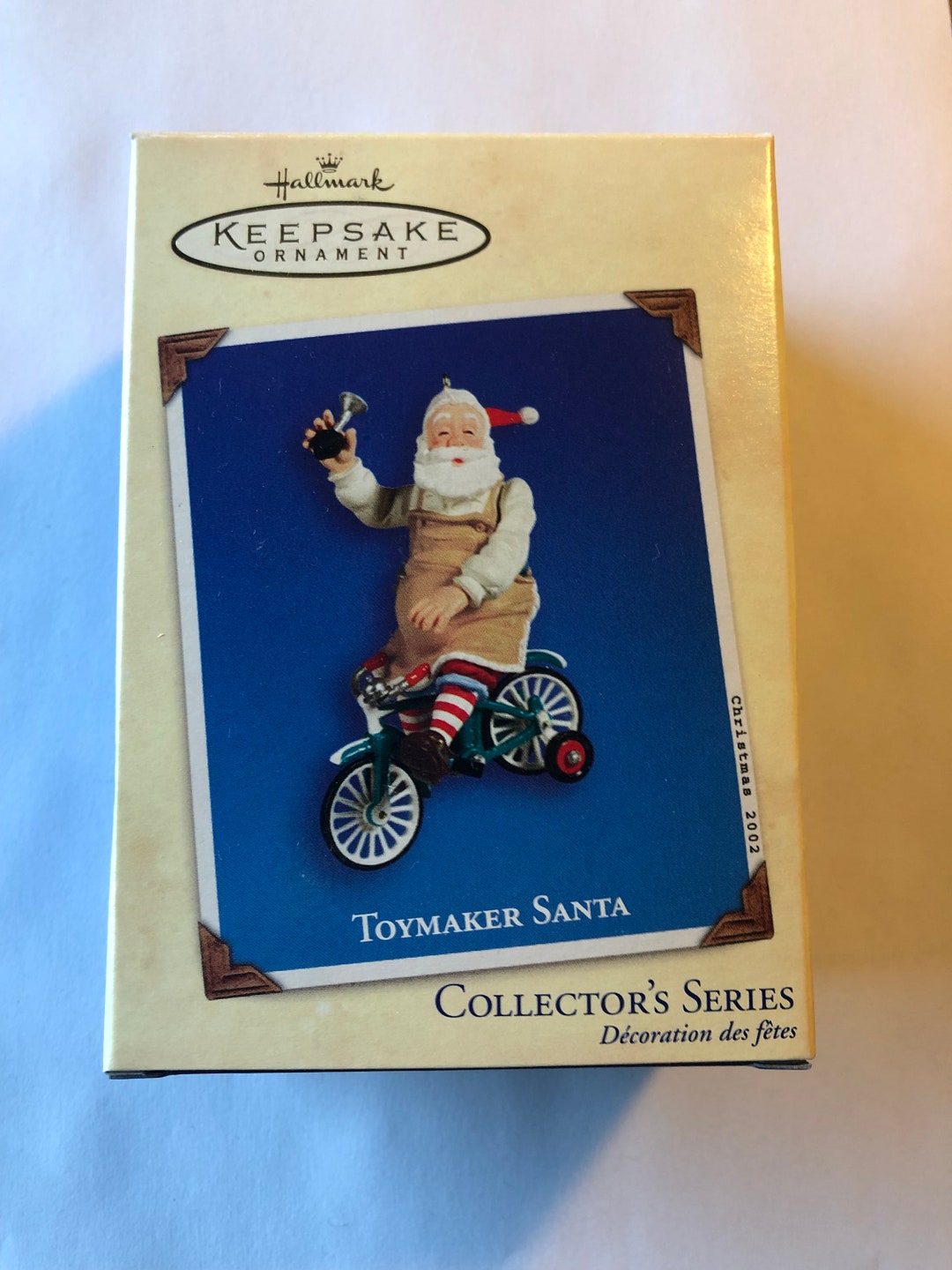 Hallmark Keepsake Toymaker Santa Christmas Ornament Etsy