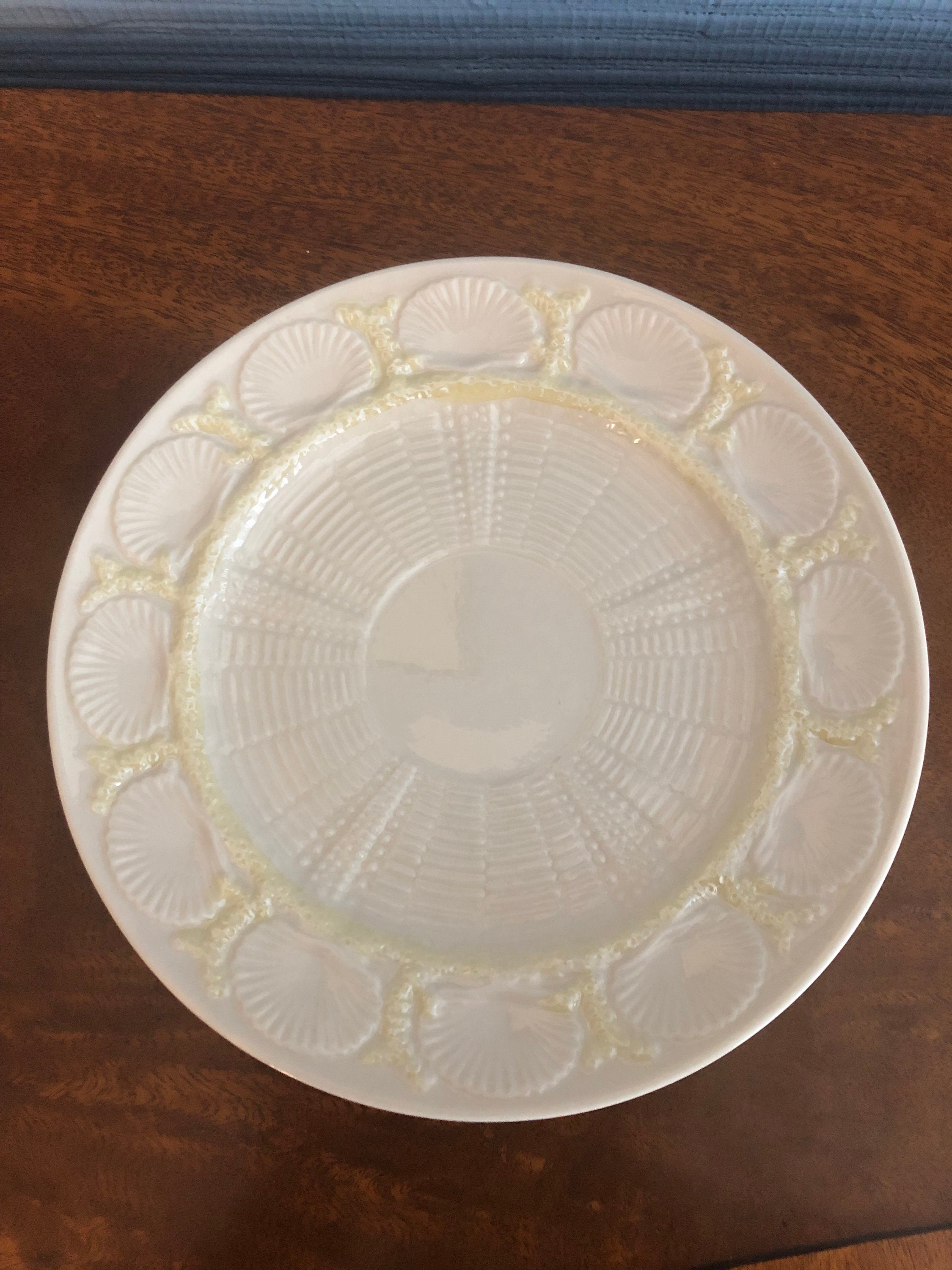 Belleek Shell Plate - Etsy