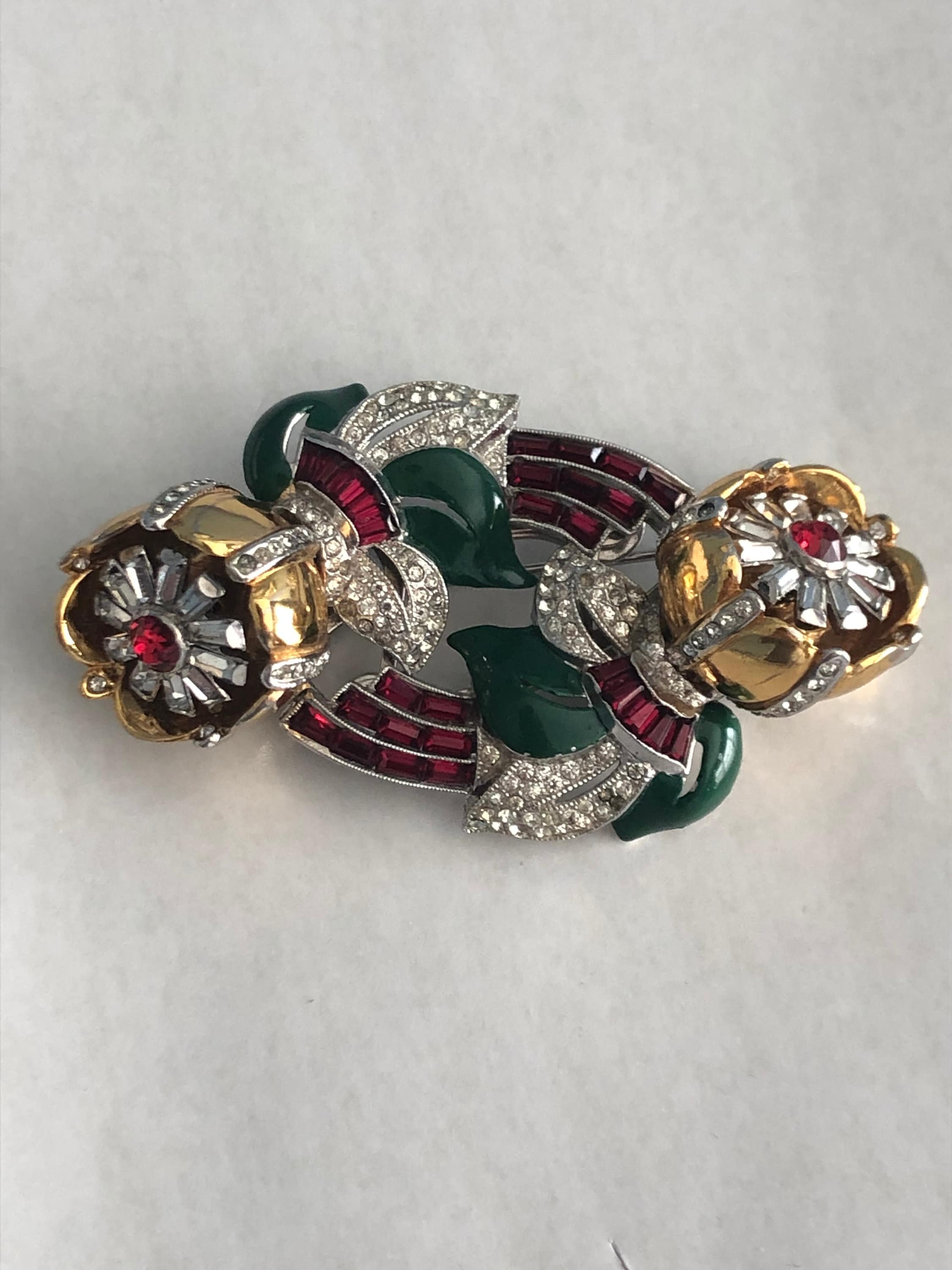 Coro Duette Brooch - Etsy