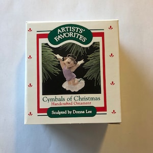 Hallmark Keepsake Christmas Ornament: Cymbals, Artists&#39; Favorites, 1988