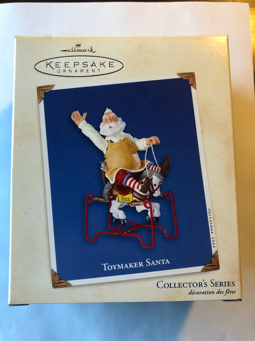 Hallmark Keepsake Toymaker Santa Christmas Ornament Etsy