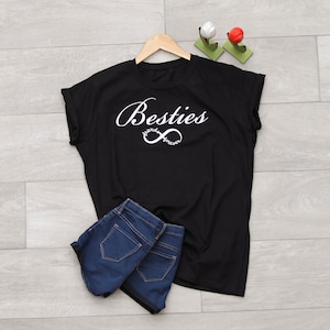 Personalised Woman T-Shirt, Custom T-Shirt, Personalised Kids-T-Shirts, Best Friends T-Shirts, Besties T-Shirts, Personalized T-Shirts