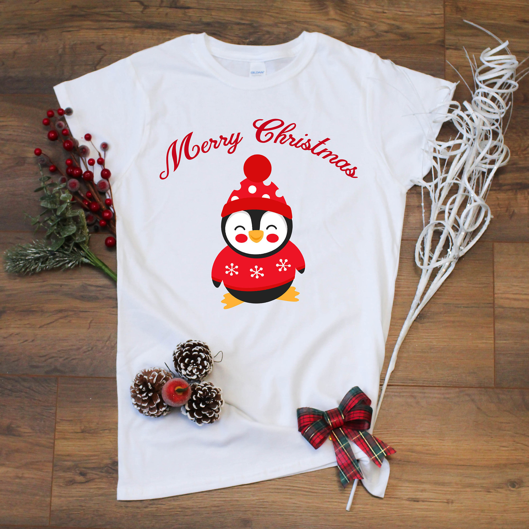 personalised christmas tee shirts