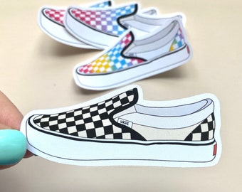 Printable Vans Shoe Template