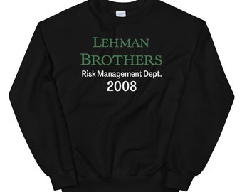 Lehman Brothers Risk Management Sweater