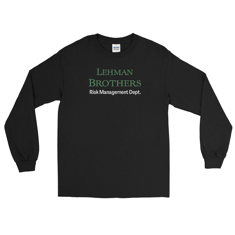 GR8Shop Lehman Brothers Risk Management Department 2008 2022 T-Shirt da