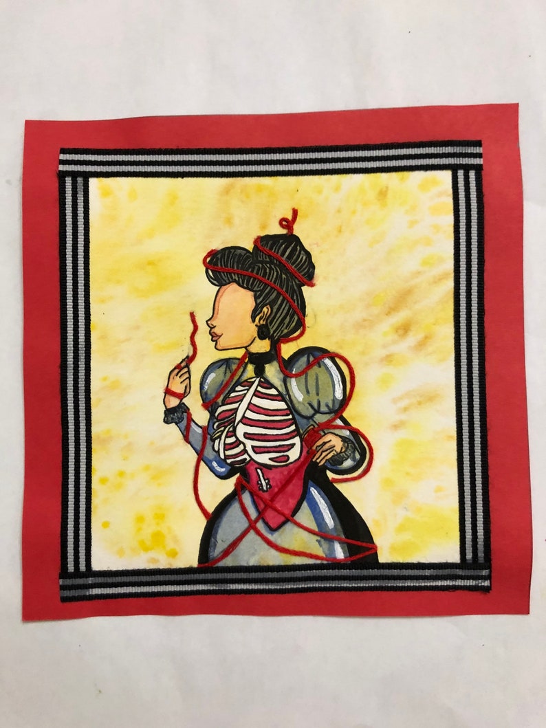 Artist Red Thread Red Thread - Etsy