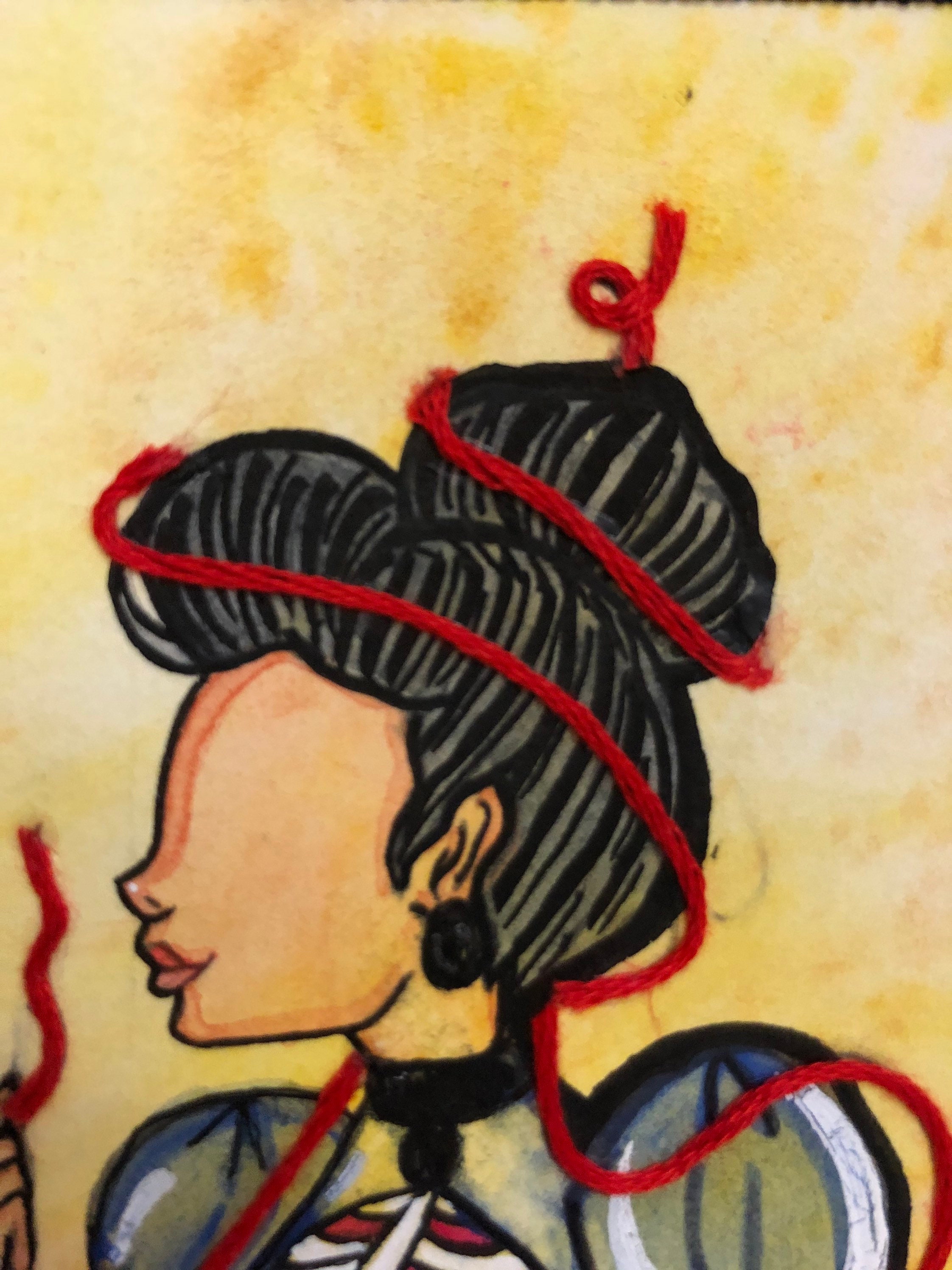 Artist Red Thread Red Thread - Etsy