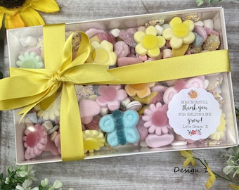 Caja de regalo para profesores, regalo para profesores, regalo personalizado para profesores, caja de dulces de lujo, regalo para profesores, regalo de agradecimiento, regalo personalizado para profesores