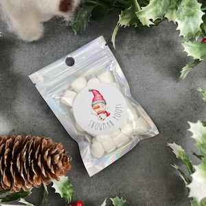 Snowman Poop, Christmas Eve Box Filler, Kids Christmas Treat, Xmas Novelty Gift, Secret Santa Gift, Stocking Filler, Christmas Sweets,