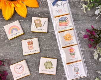 Personalised Teacher Thank You Gift | Chocolate Gift