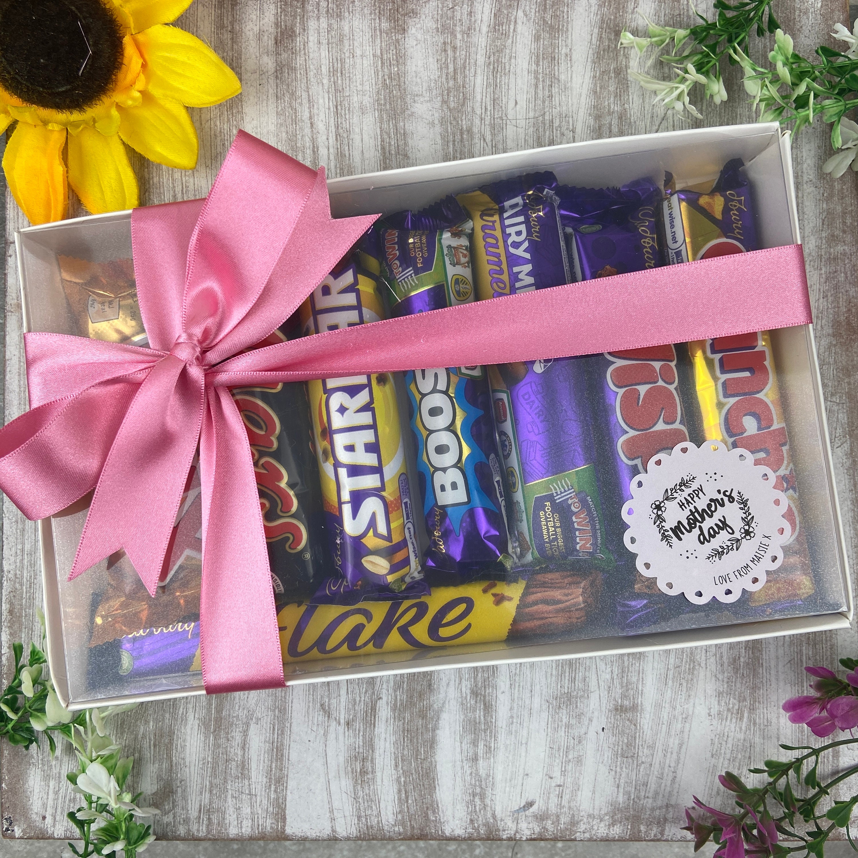Mothers Day Gift, Mothers Day Personalised Gift, Gift for Mum, Luxury Sweet Box, Chocolate Box, Gift for Grandma, Mothers Day Treat Box