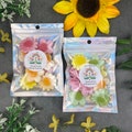 Thank You For Helping Me Grow Sweet Pouch, Teacher Gift, End of year gift, end of term, flower sweets, Thank you gift