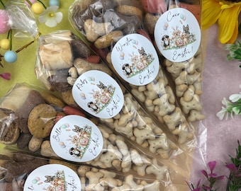 Cono de golosinas personalizado para perros, galletas de Pascua para perros