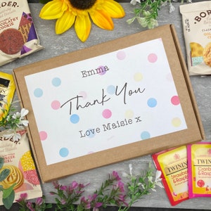 Thank You Tea and Biscuit Box