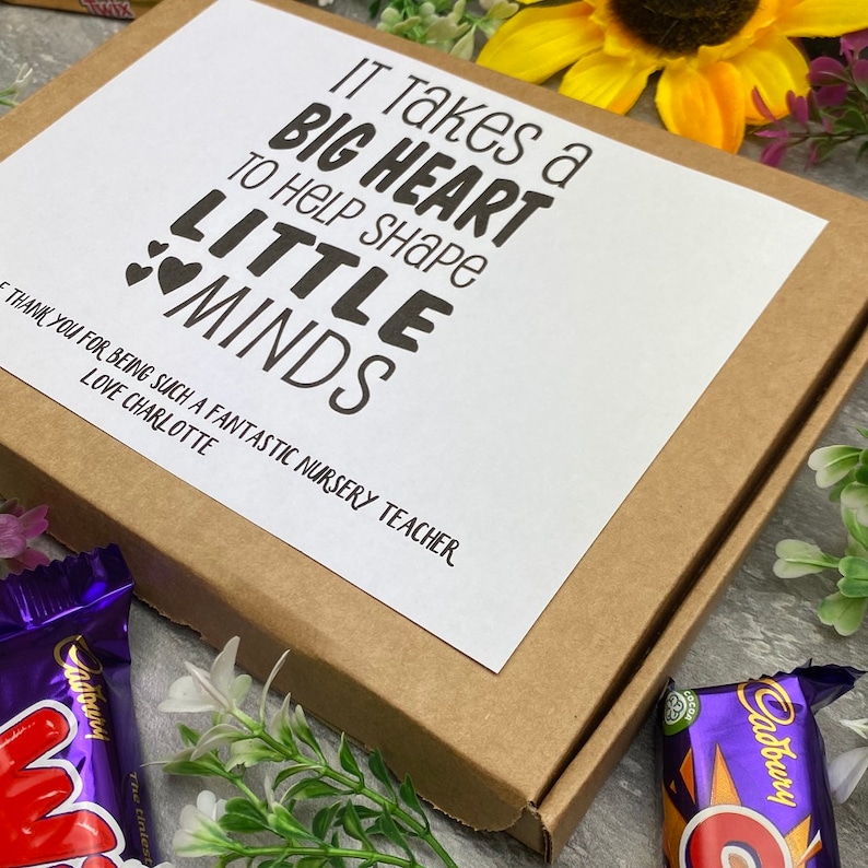 Teacher Gift Chocolate Box Chocolate Hamper Teacher Etsy