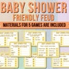 Left Right Baby Shower Game Printable Left Right Game Family Reunion Baby Shower Activity Rustic ...