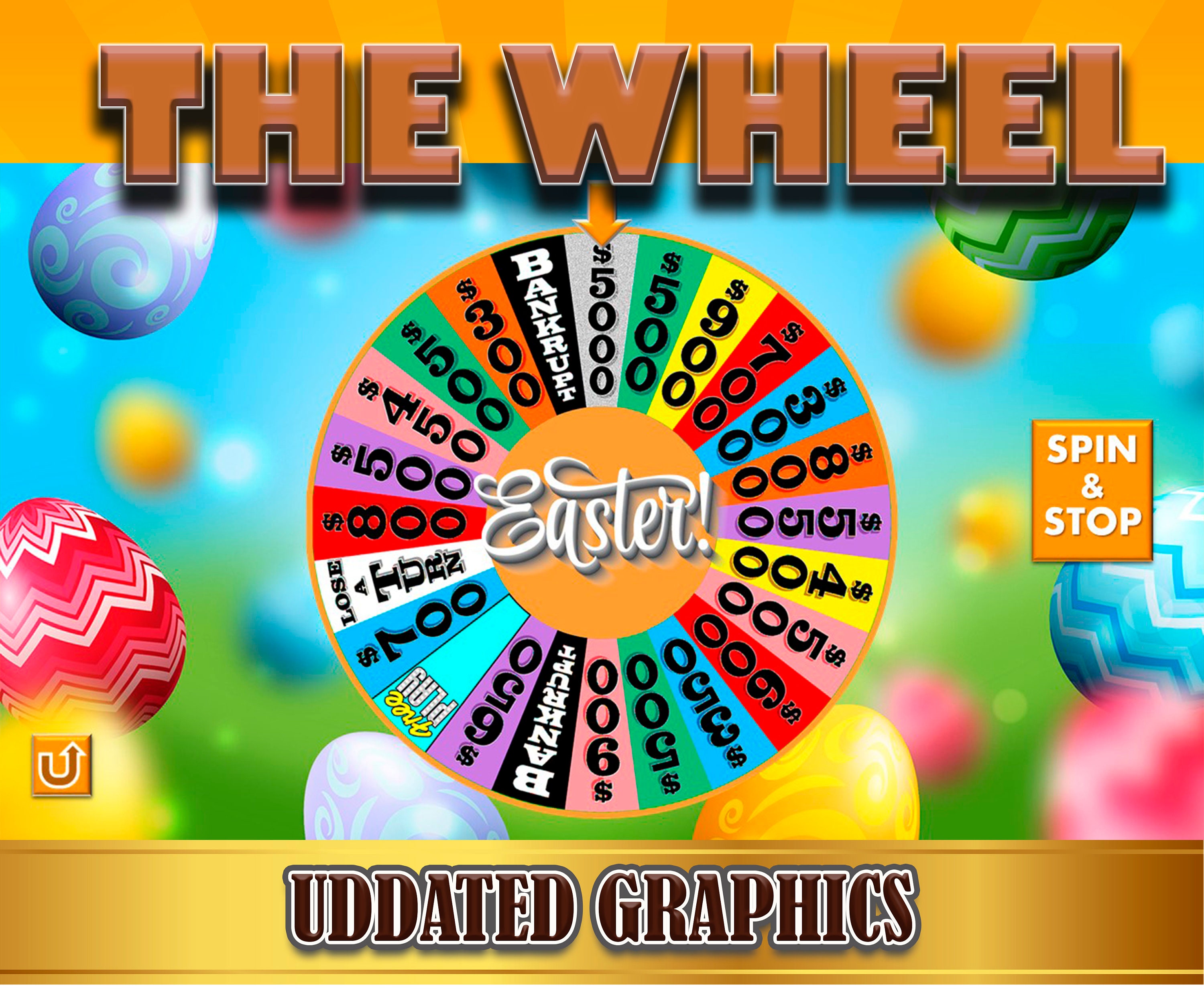 Easter Game Wheel Games To Play On The Computer Games For Etsy