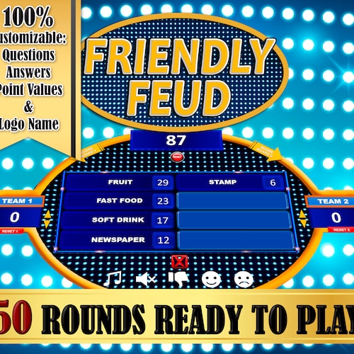 Family Feud Powerpoint Game Template Family Feud Powerpoint Game Template