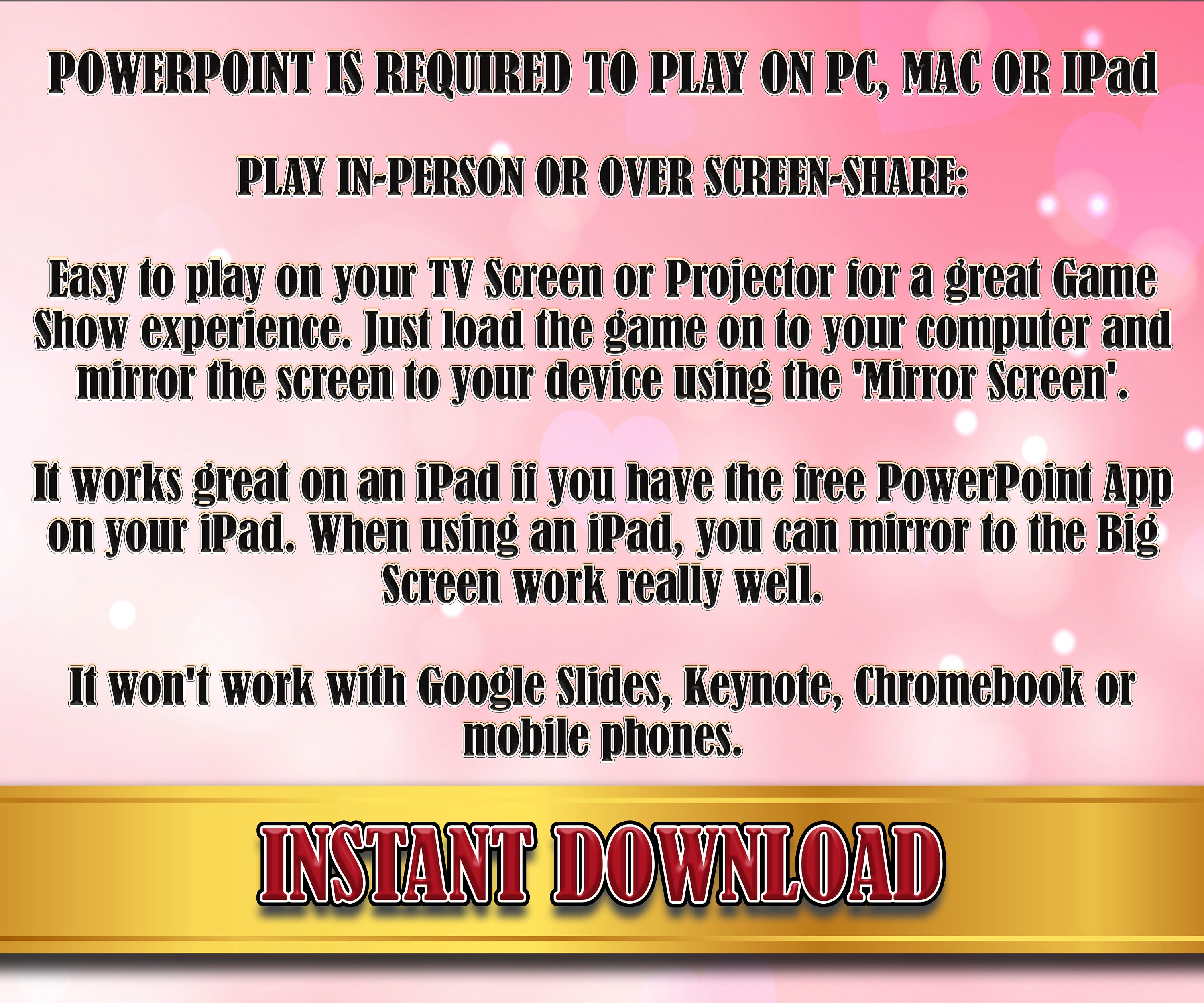 Valentines Day Game Spinning Wheel Spin Wheel Game Etsy