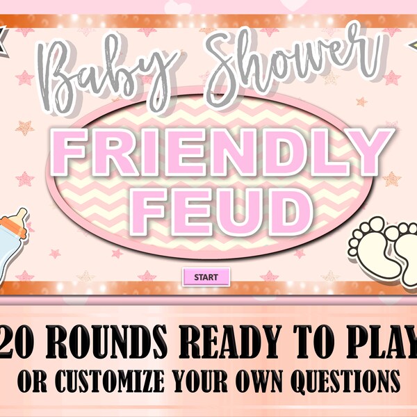 Baby Shower Jeopardy Etsy