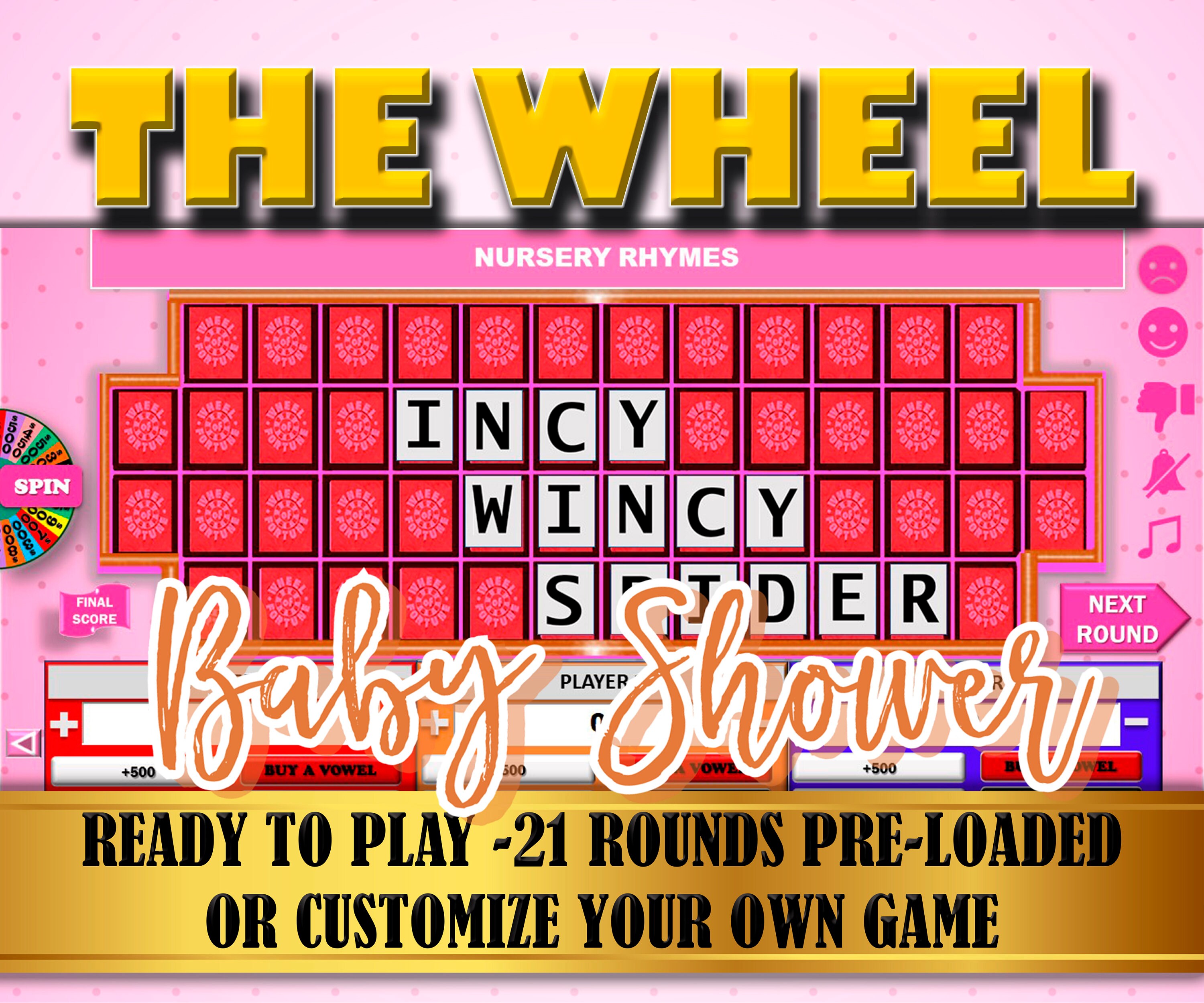 Party Games Party Supplies Baby Shower Quotation Digital Baby Shower 