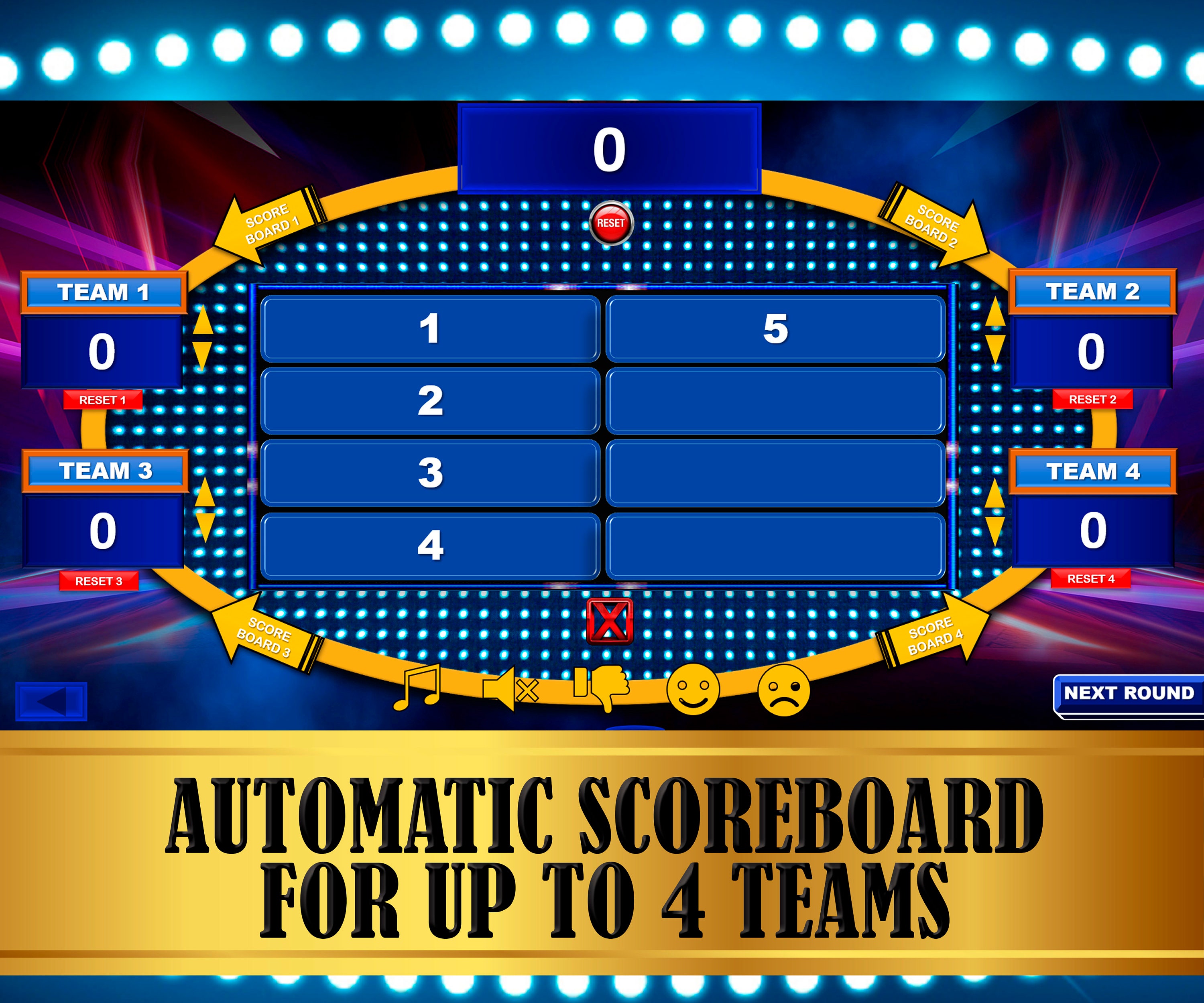 Free Christmas Family Feud PPT Template and Google Slides