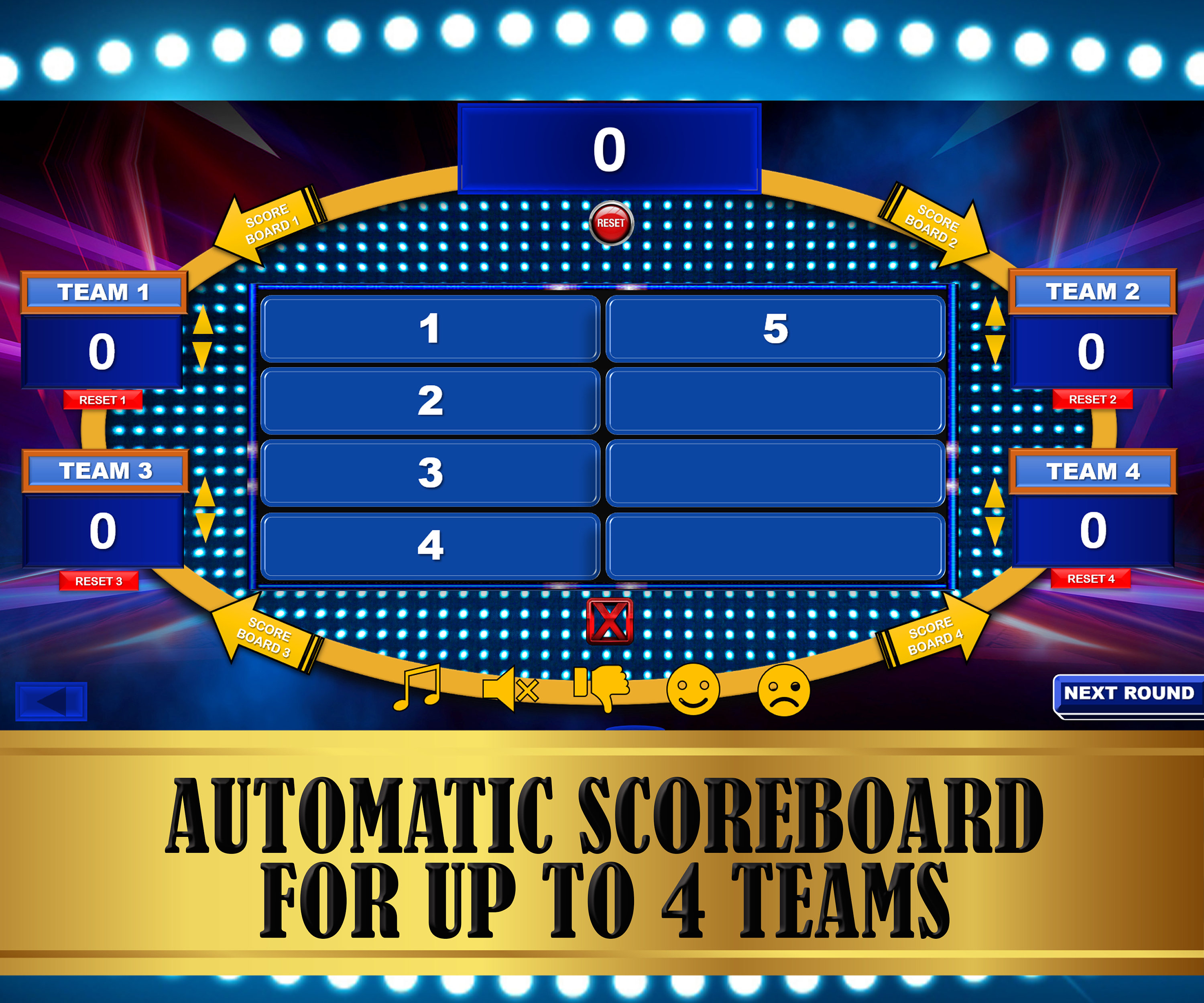 Free Christmas Family Feud PPT Template and Google Slides