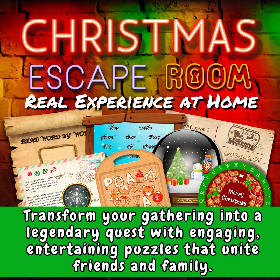 CHRISTMAS DICE GIFT EXCHANGE GAME - Lock Paper Escape